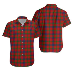 Wood Dress Tartan Hawaiian Shirt
