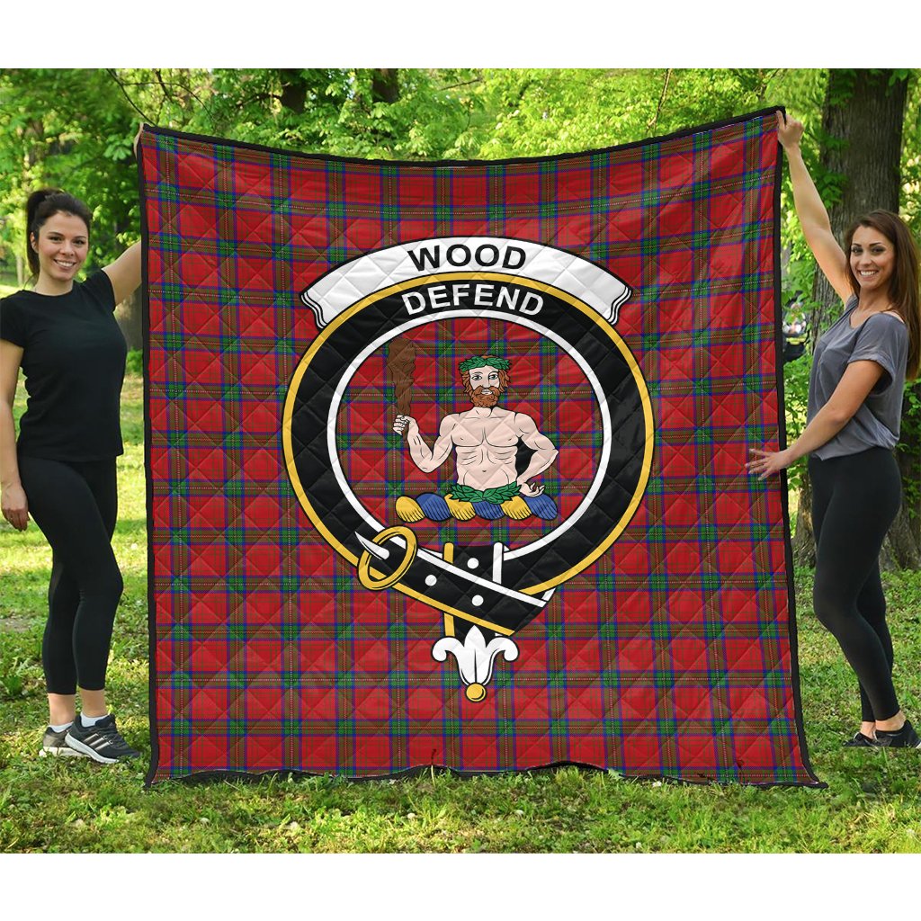 Wood Dress Tartan Crest Quilt