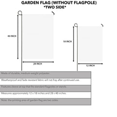 Whitelaw District Tartan Crest Garden Flag