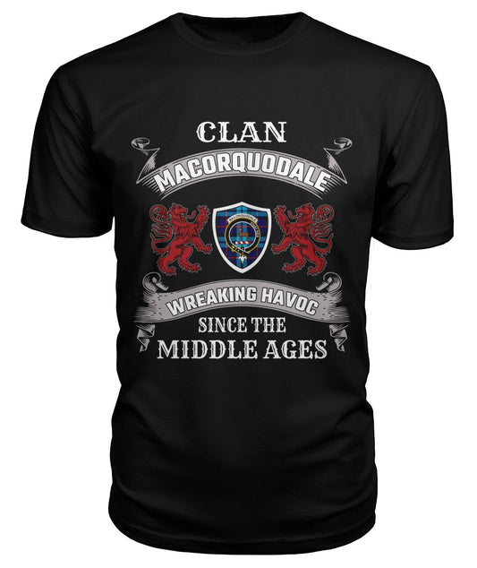 McCorquodale Family Tartan - 2D T-shirt 1060