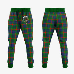 Aiton Tartan Crest Jogger Sweatpants