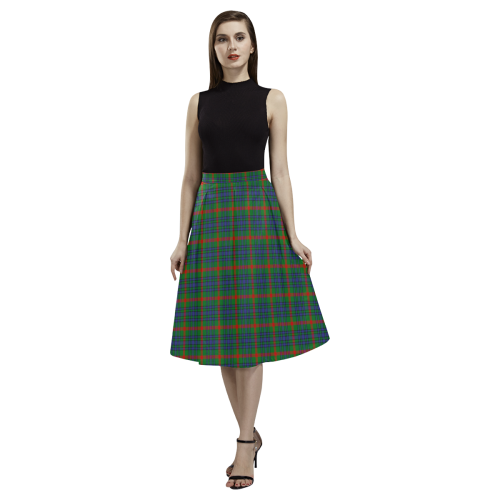 Aiton Tartan Aoede Crepe Skirt