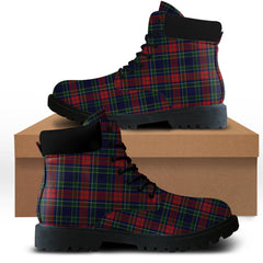 Allison Red Tartan All Season Boots