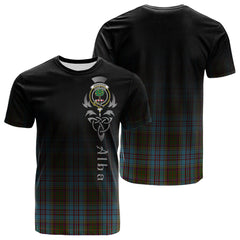 Anderson Tartan Crest T-shirt - Alba Celtic Style