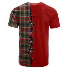 Anderson of Arbrake Tartan T-shirt - Lion Rampant And Celtic Thistle Style