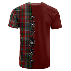 Anderson of Ardbrake Tartan T-shirt - Lion Rampant And Celtic Thistle Style