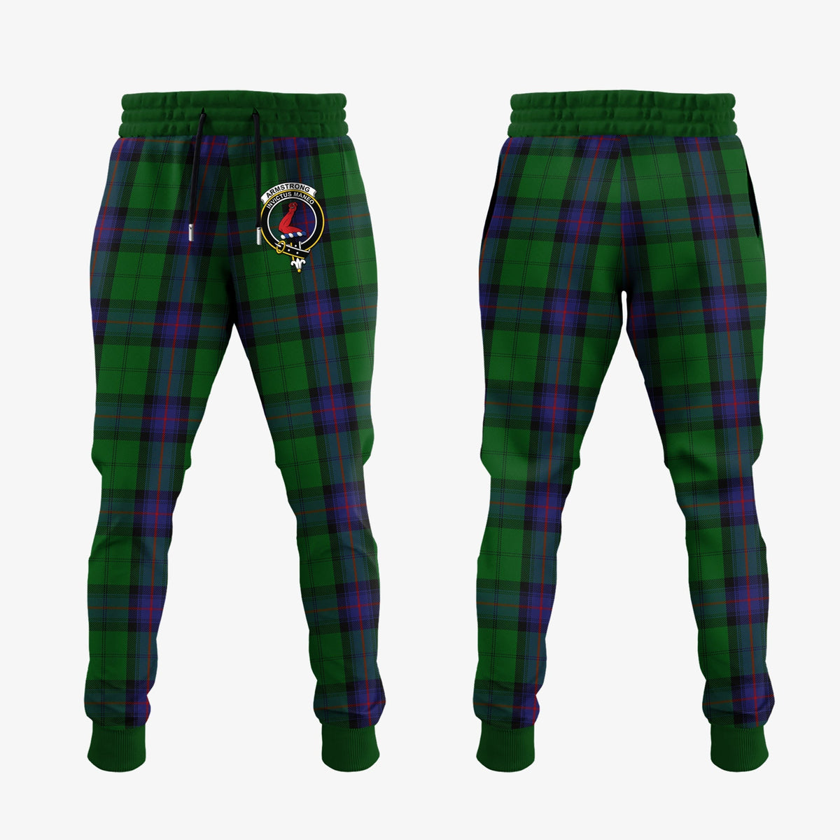 Armstrong Tartan Crest Jogger Sweatpants