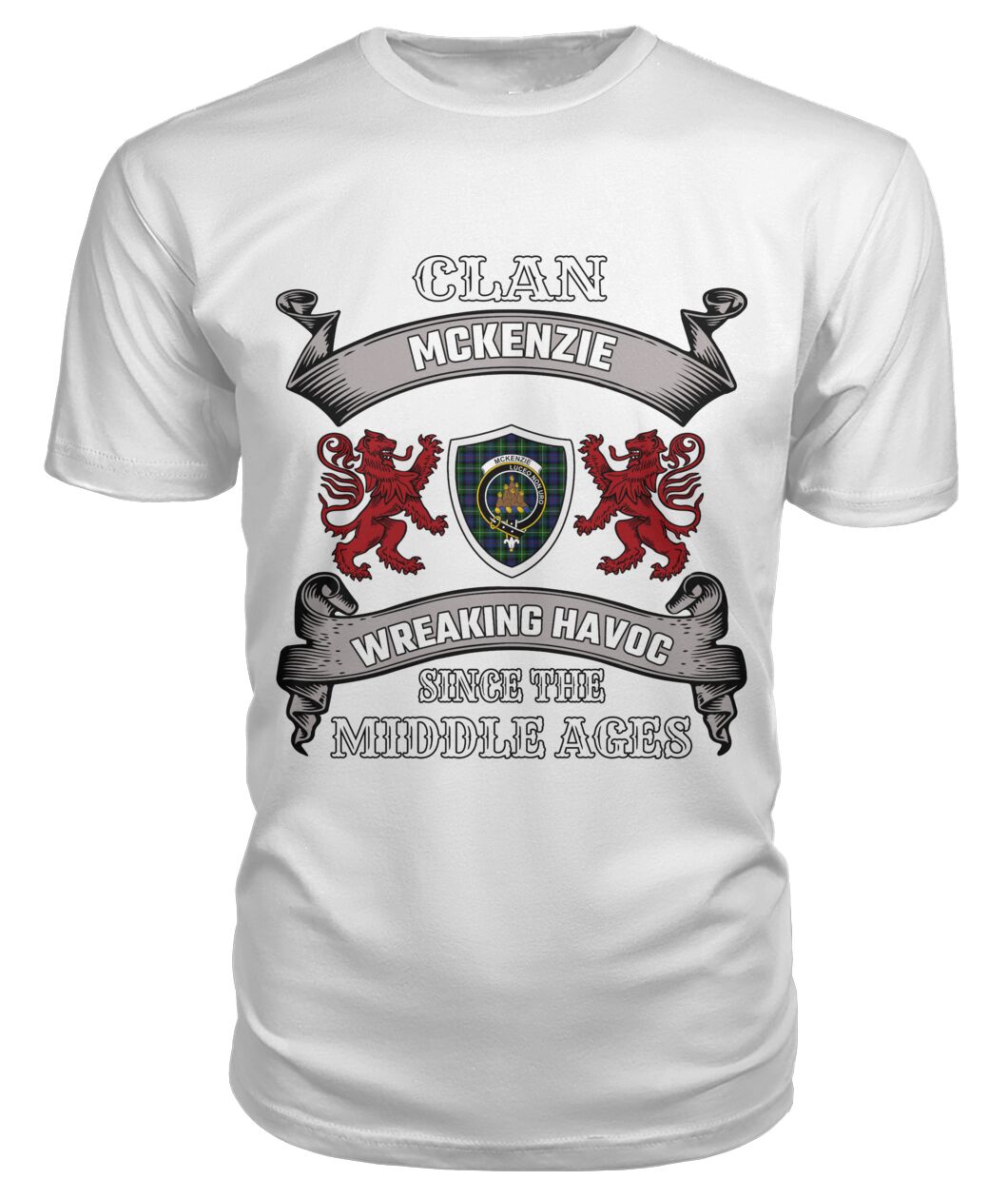 McKenzie Tartan 2D T-Shirt