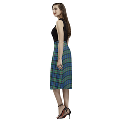 Baird Ancient Tartan Aoede Crepe Skirt