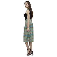 Balfour Blue Tartan Aoede Crepe Skirt