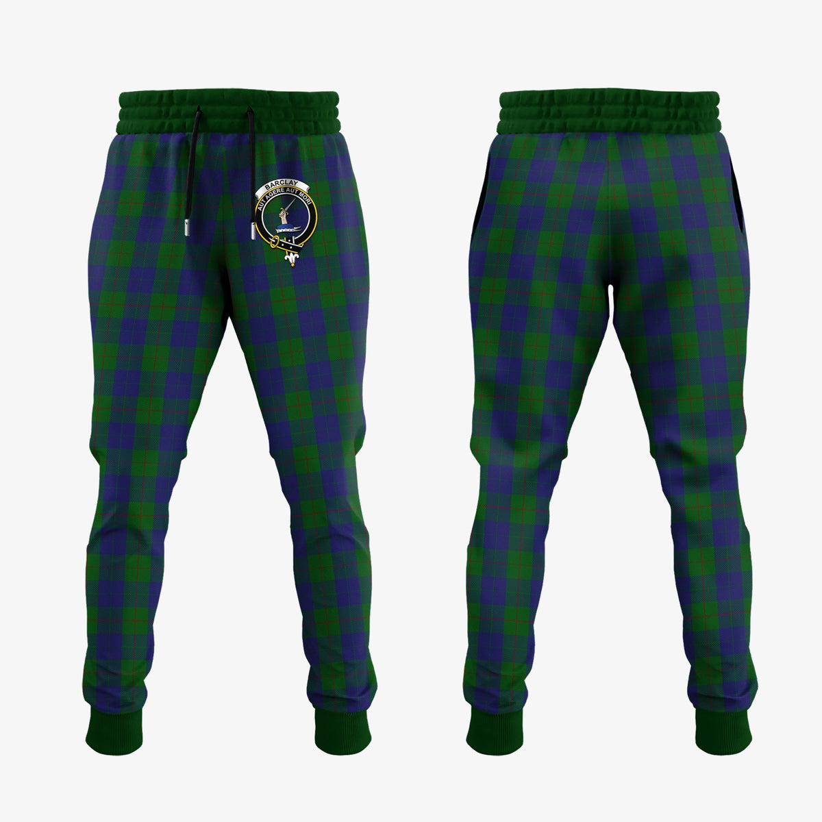 Barclay Tartan Crest Jogger Sweatpants