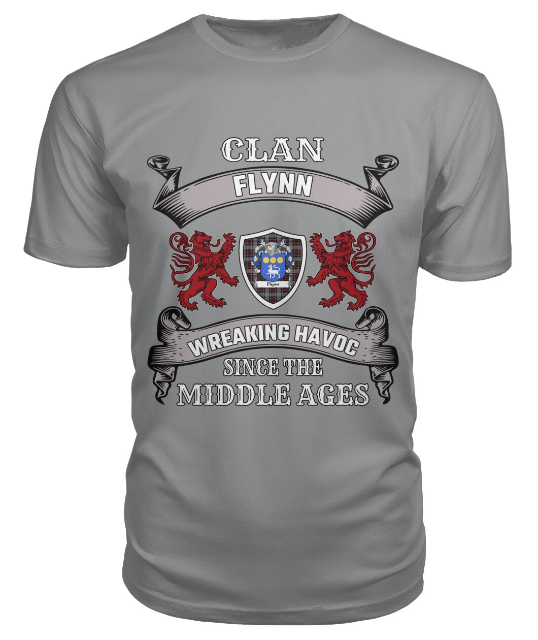 Flynn Tartan 2D T-Shirt