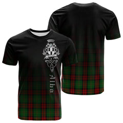 Blackstock Hunting Tartan Crest T-shirt - Alba Celtic Style