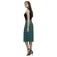 Blackwatch Ancient Tartan Aoede Crepe Skirt