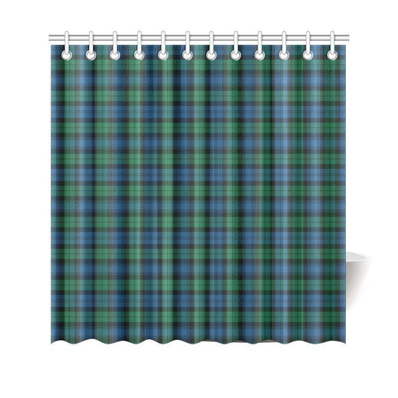 Blackwatch Ancient Tartan Shower Curtain