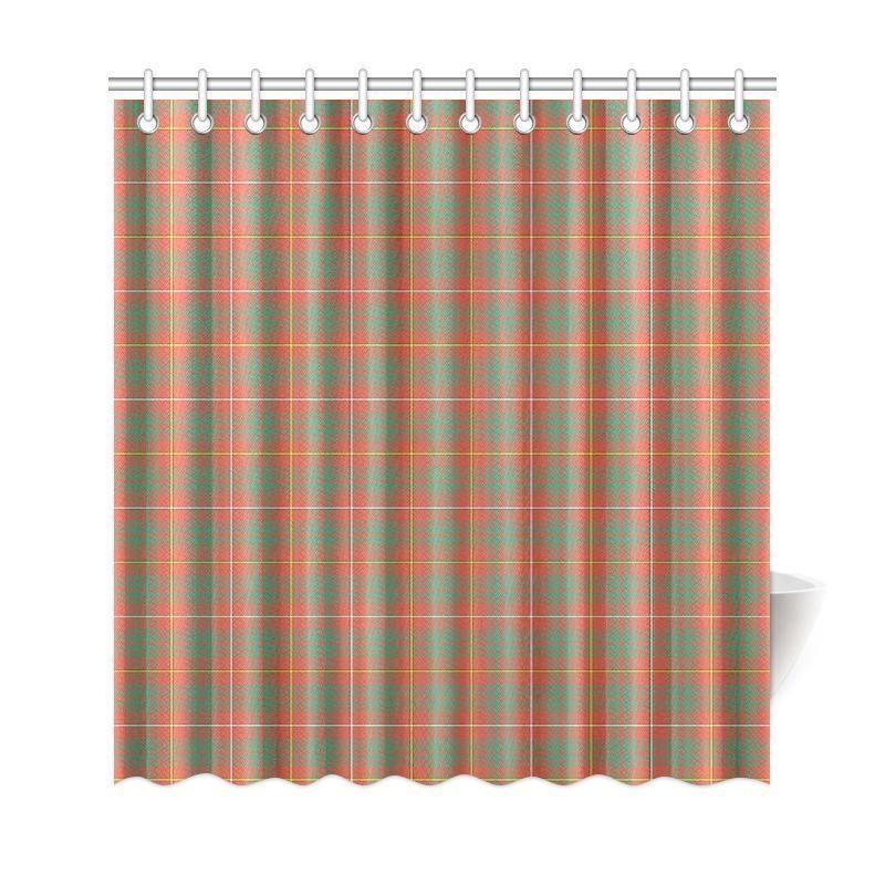 Bruce Ancient Tartan Shower Curtain