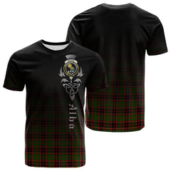 Buchan Modern Tartan Crest T-shirt - Alba Celtic Style