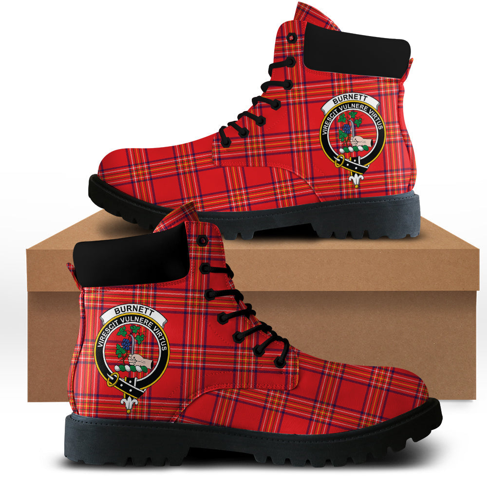 Burnett Modern Tartan All Season Boots