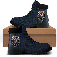 Cockburn Blue Tartan All Season Boots