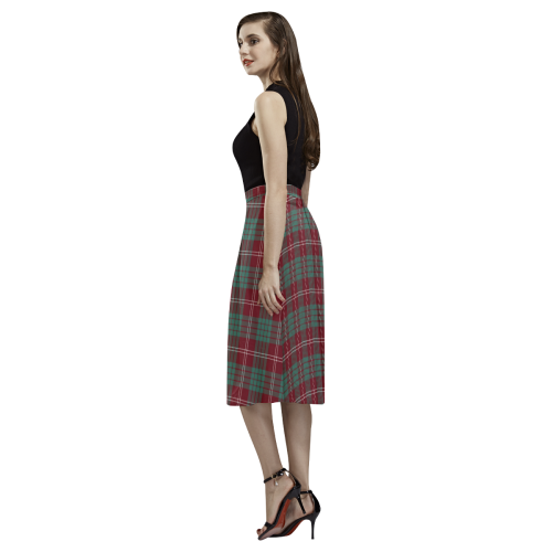 Crawford Modern Tartan Aoede Crepe Skirt