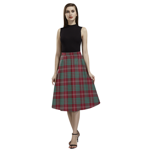 Crawford Modern Tartan Aoede Crepe Skirt