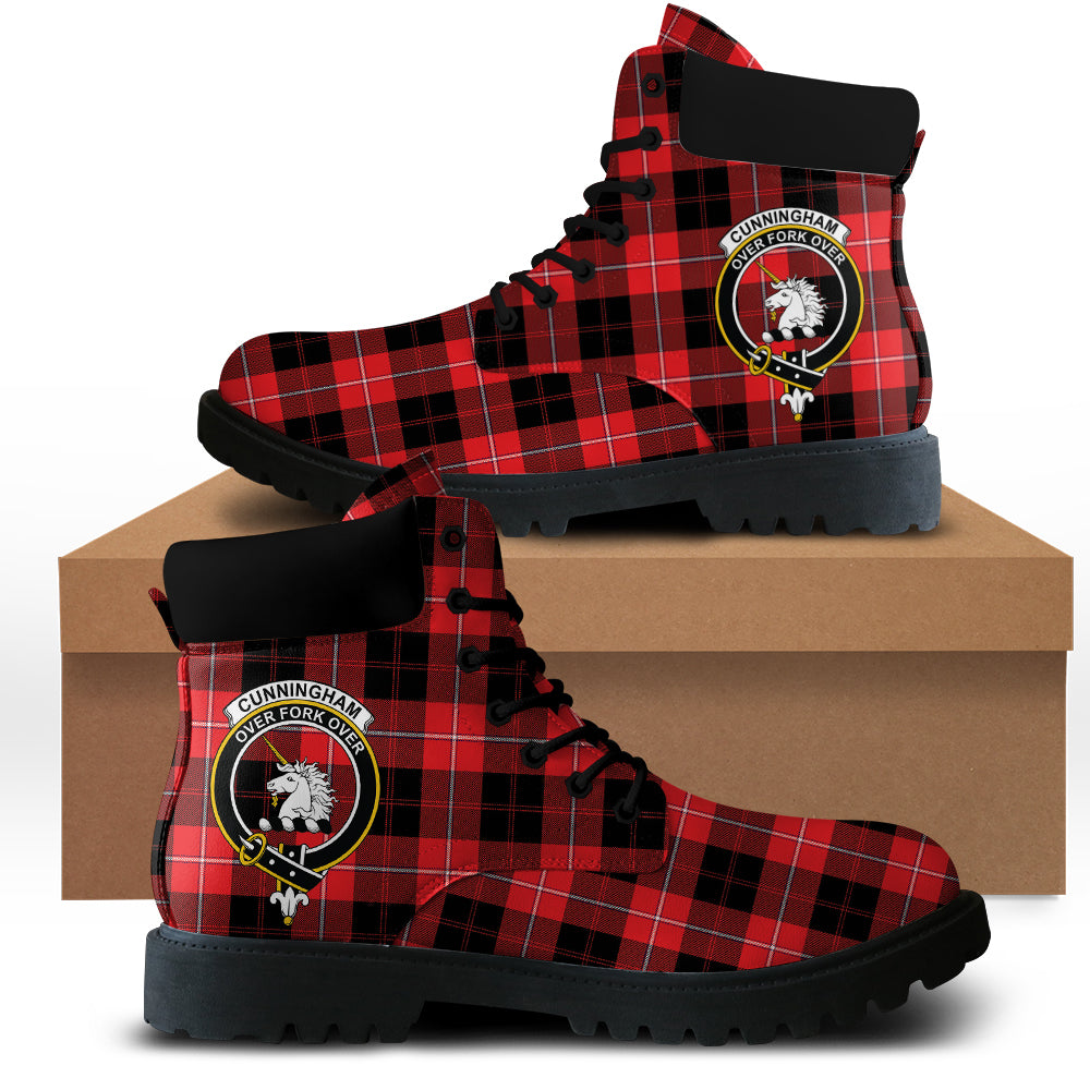 Cunningham Modern Tartan All Season Boots