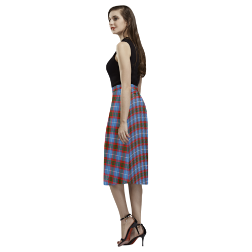 Edinburgh District Tartan Aoede Crepe Skirt