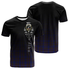 Elliot Tartan Crest T-shirt - Alba Celtic Style