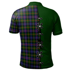 Fleming Tartan Polo Shirt - Lion Rampant And Celtic Thistle Style