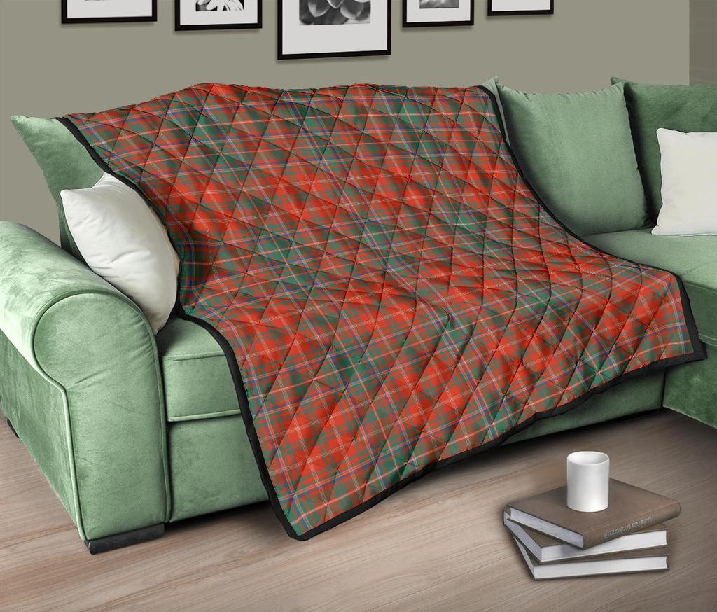 Macdougall Family Ancient Tartan Quilt