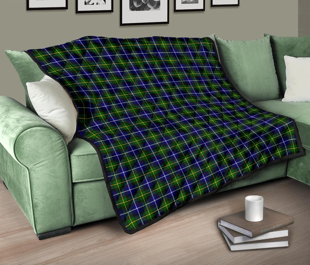 MacNeill of Barra Family Modern Tartan Quilt
