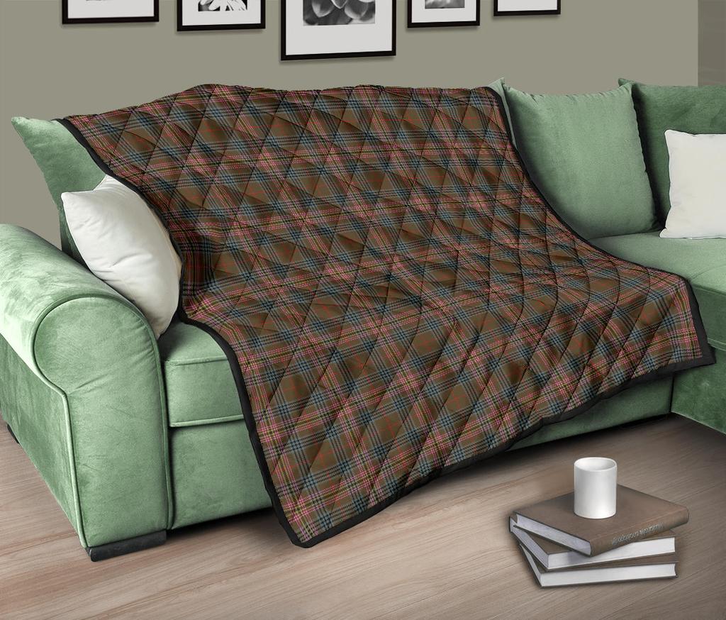 Kennedy Weathered Tartan Quilt