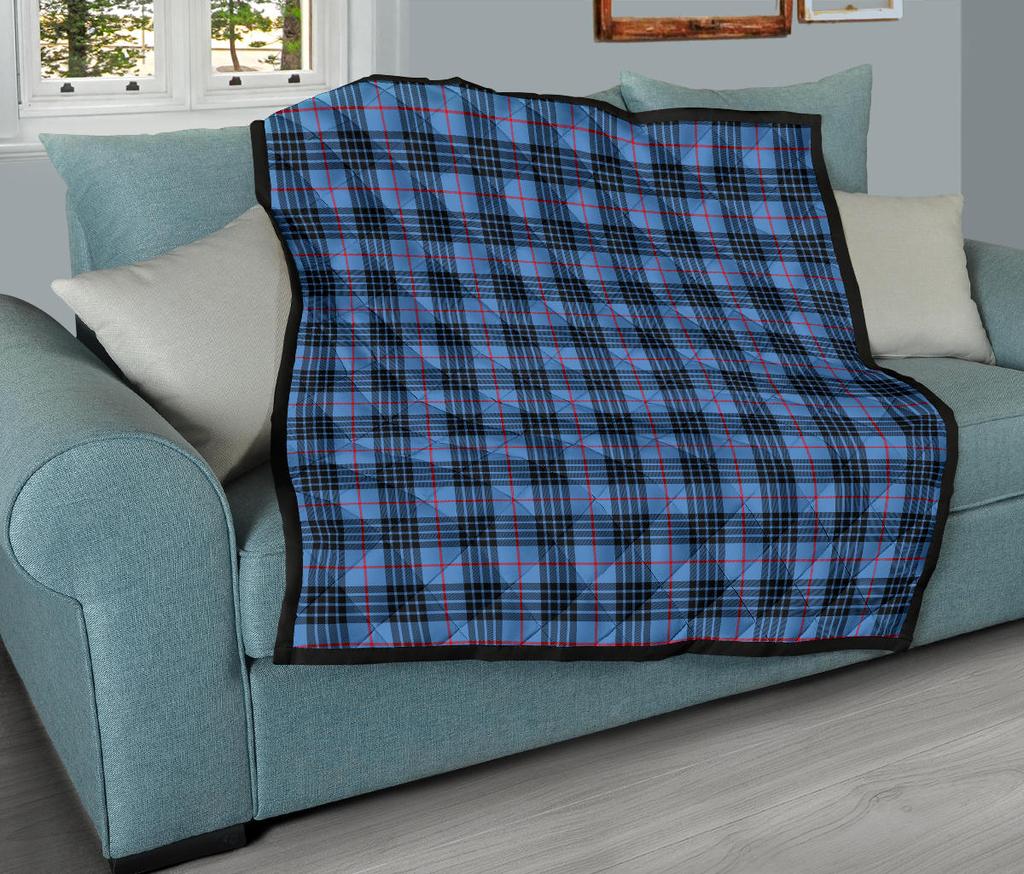 MacKay Blue Tartan Quilt