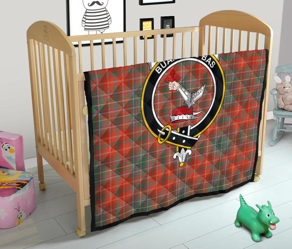 Macdougall Family Modern Tartan Quilt