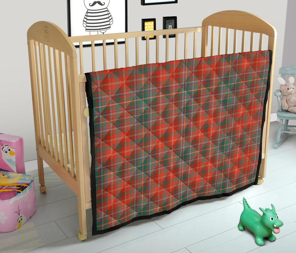 Macdougall Family Ancient Tartan Quilt