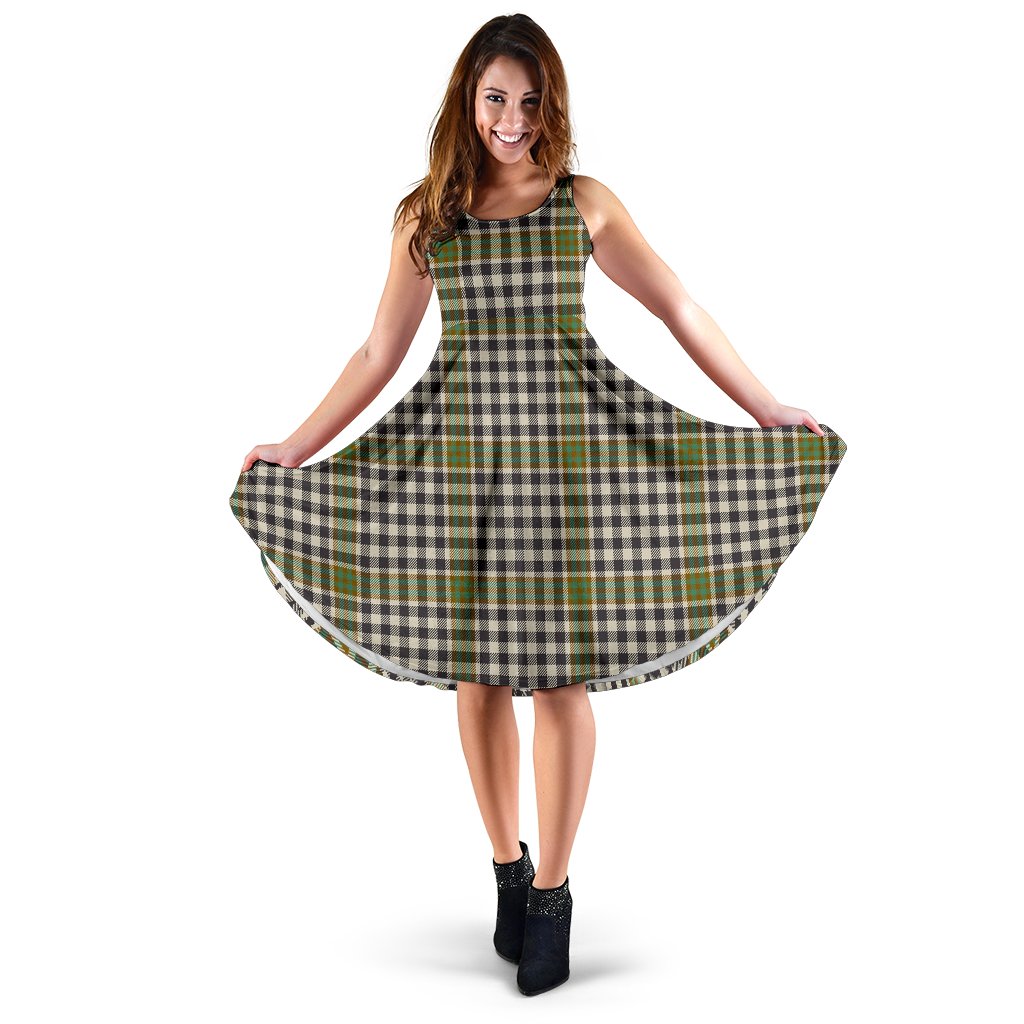 Burns Check Tartan Midi Dress