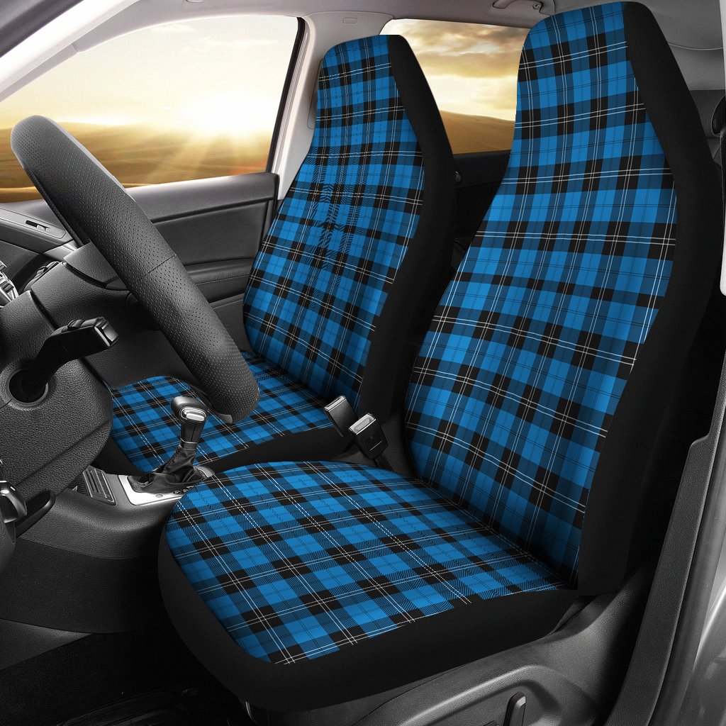 Ramsay Blue Ancient Tartan Crest Car seat cover Special Version