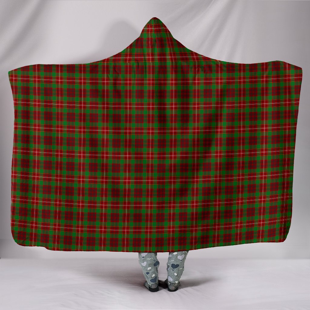 Ainslie Family Tartan Hooded Blanket