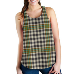 Burns Check Tartan Women Racerback Tank Top