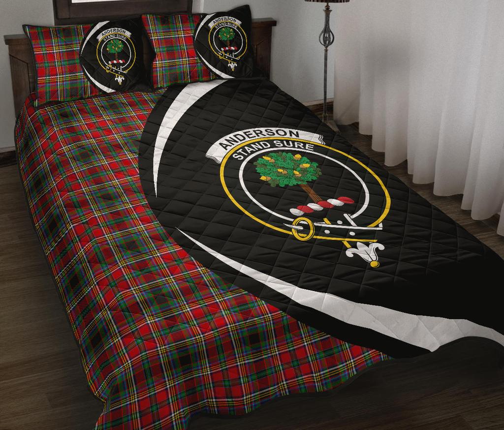 Anderson of Arbrake Tartan Crest Bedding Set