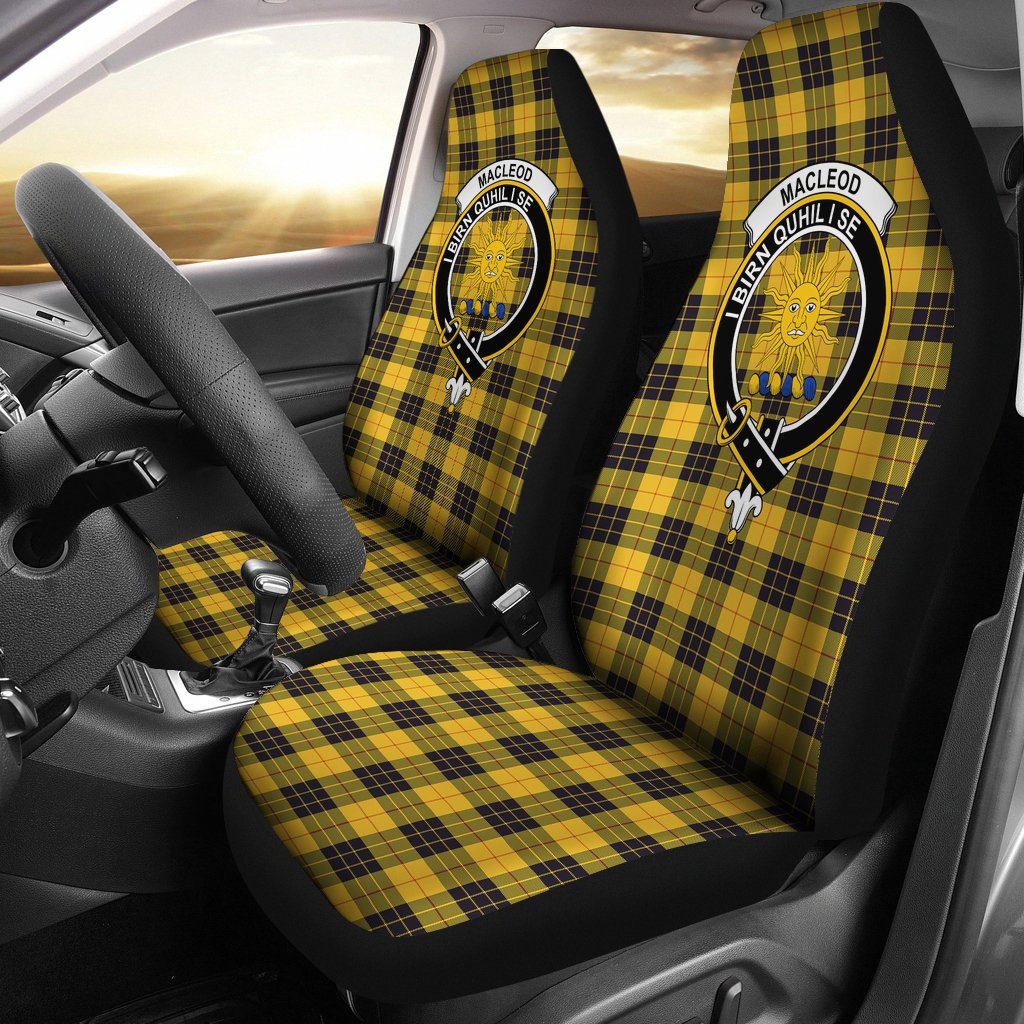 Macleod of Lewis Family Tartan Crest Car seat cover