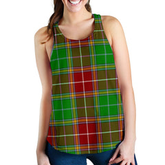 Baxter Modern Tartan Women Racerback Tank Top