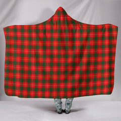 MacPhee Modern Tartan Hooded Blanket