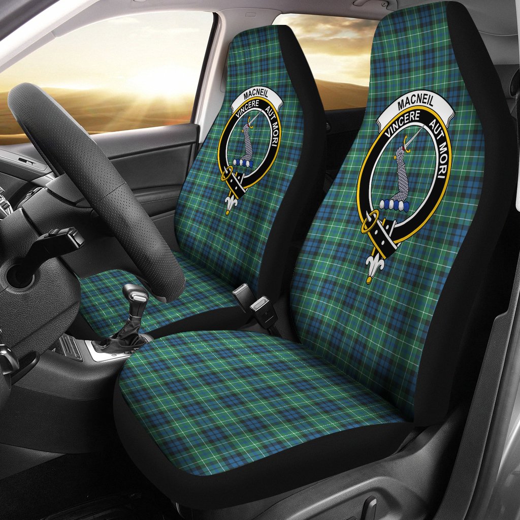 Macneil Of Colonsay Family Tartan Crest Car seat cover