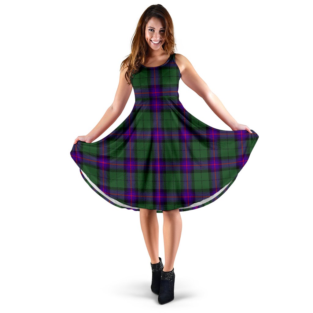 Armstrong Modern Tartan Midi Dress