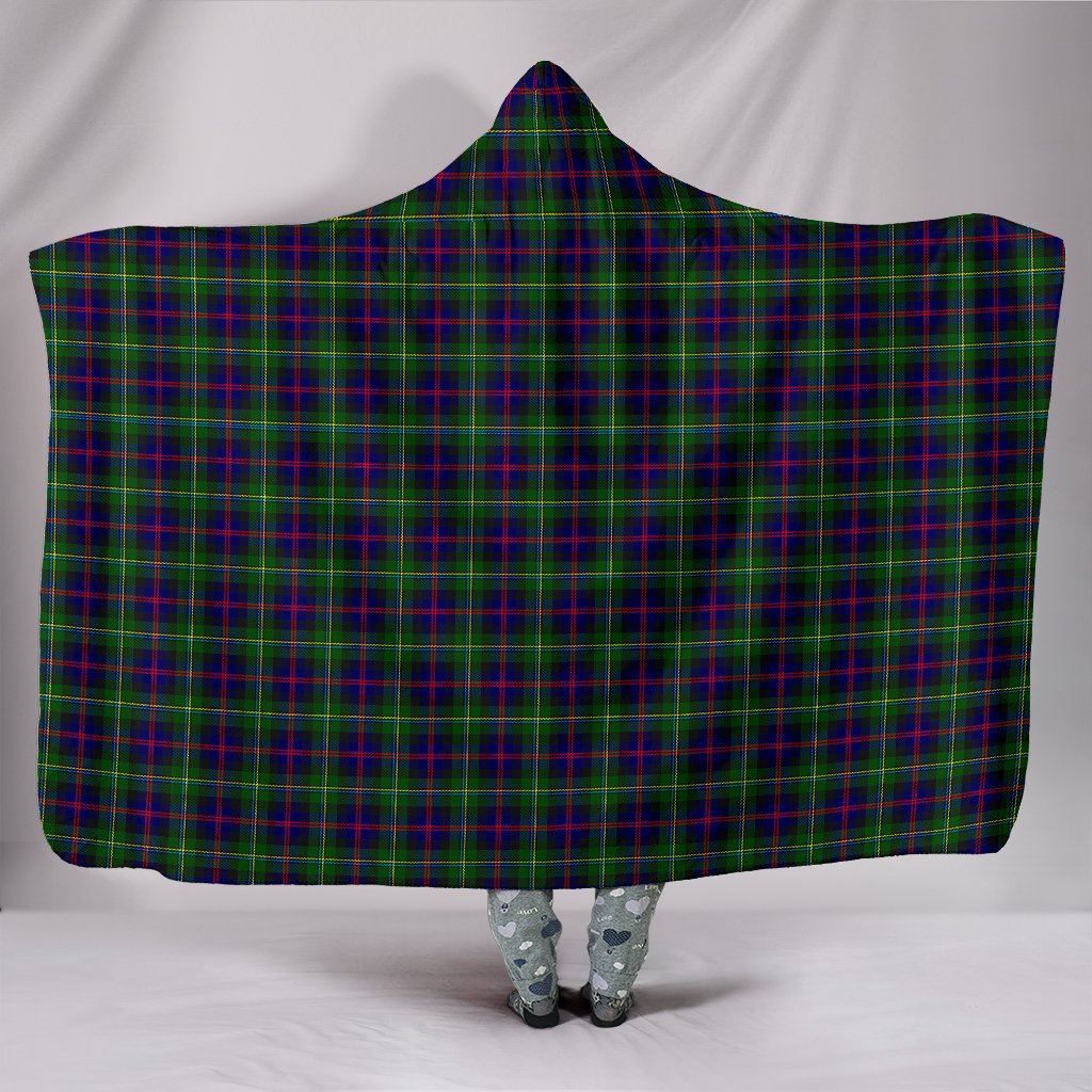 Malcolm (MacCallum) Tartan Hooded Blanket