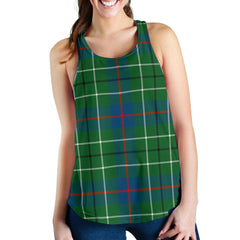 Duncan Ancient Tartan Women Racerback Tank Top