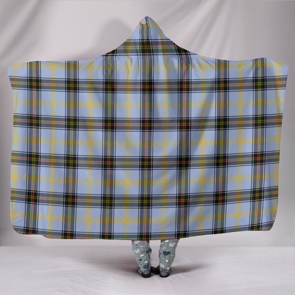 Bell of the Borders Tartan Hooded Blanket