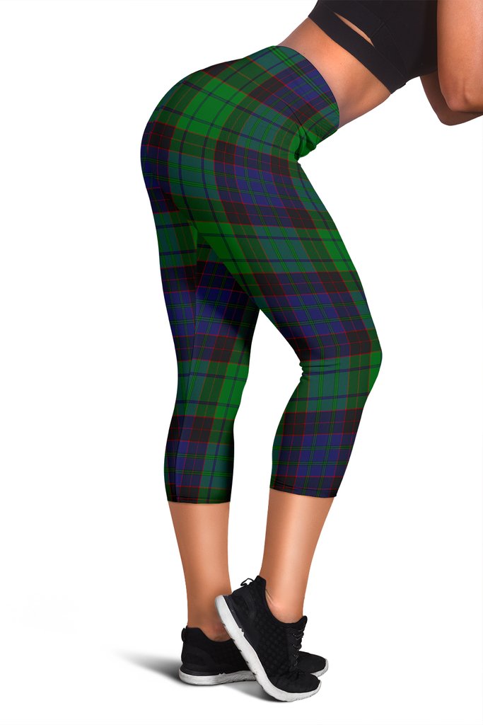 Stewart Old Modern Tartan Capris Leggings