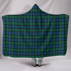 Blackwatch Ancient Tartan Hooded Blanket